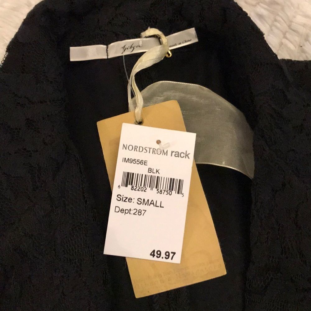 Black 3/4 sleeve lace jacket - Picture 2 of 5